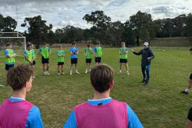 The Sydney FC program at Erindale College. Picture Supplied