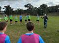The Sydney FC program at Erindale College. Picture Supplied