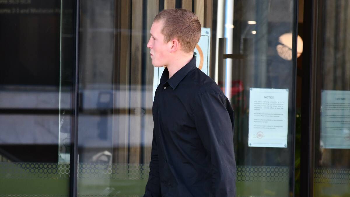 Harrison Clissold leaves court on a previous occasion. Picture by Tim Piccione 