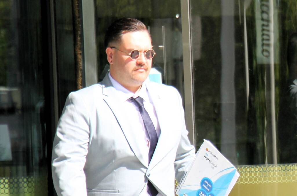 Shay Murphy leaves court in January. Picture supplied