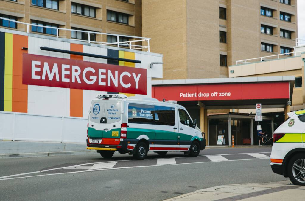 Canberra Hospital, where the teenager was treated in 2006. File picture