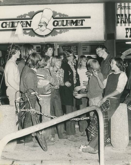 The Chicken Gourmet shop in the '70s. File Picture