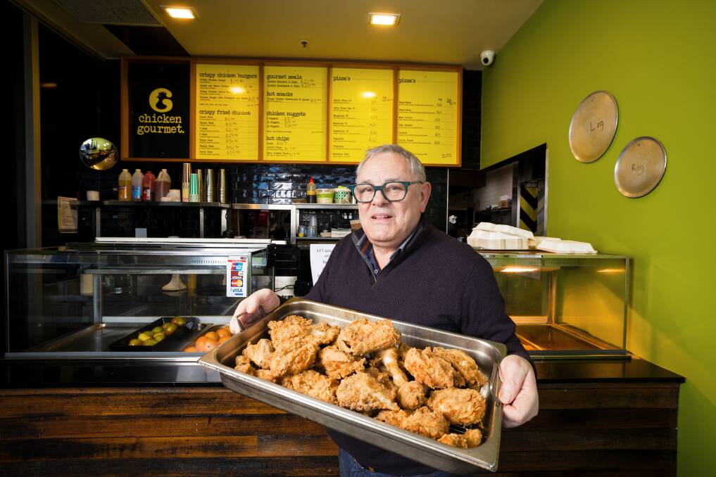 Gerry Sanfrancesco has revived his Chicken Gourmet business in Crace. Picture by Sitthixay Ditthavong