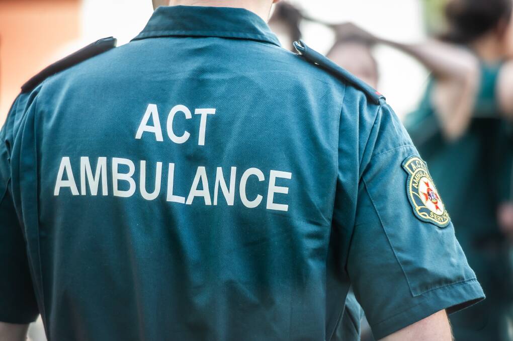 ACT Ambulance personnel. Picture by Karleen Minney