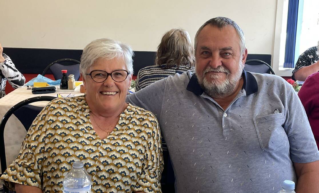 Eurobodalla Shire Councillor Tubby Harrison with wife Jane Harrison. Picture by Marion Williams