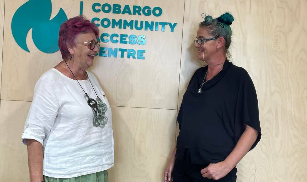Chris Walters and Danielle Murphy started operating what was then the Cobargo Bushfire Relief Centre in January 2020. Picture by Marion Williams