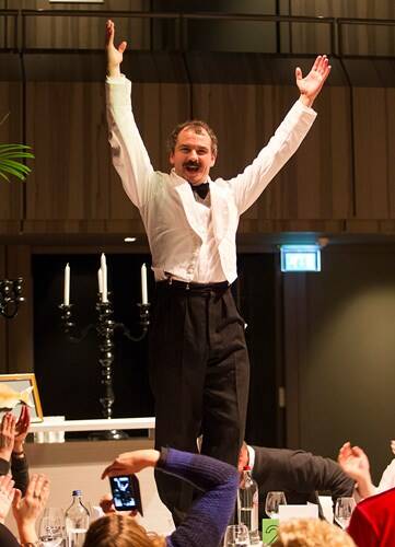 Meet Basil Fawlty as the 'Fawlty Towers Dining Experience'. Picture supplied. 