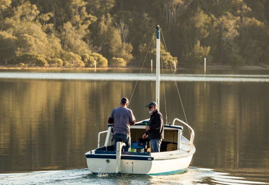 A traditional sail cruise in Wagonga Inlet, Narooma. Picture supplied.
