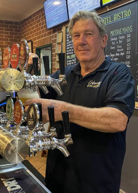 Glen Stewart praises TAFE NSW Bega for helping him retrain into the in-demand hospitality industry - securing two hospitality jobs. Picture supplied