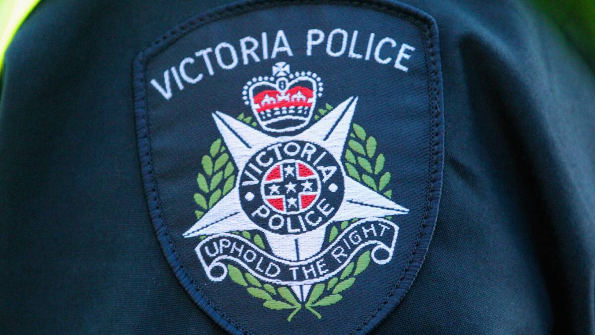 Victoria Police badge. Picture by Scott Barbour/Fairfax Media via Getty Images