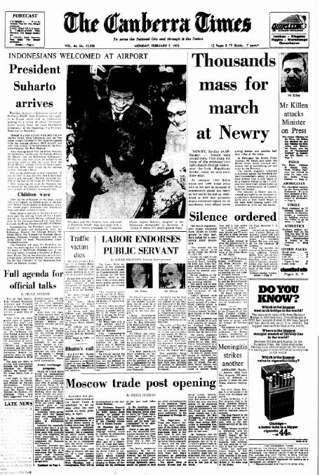 Times Past: February 7, 1972