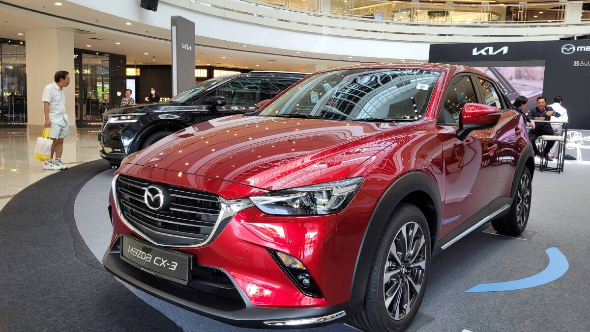 The Mazda CX-3 has been used as an example in debate about fuel efficiency standards. Picture Shutterstock