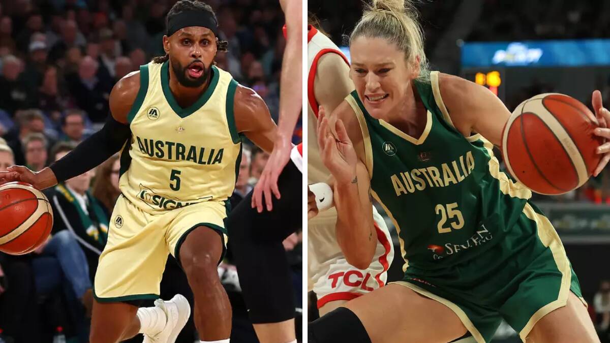 Veterans Patty Mills and Lauren Jackson are off to another Games. Picture by Getty