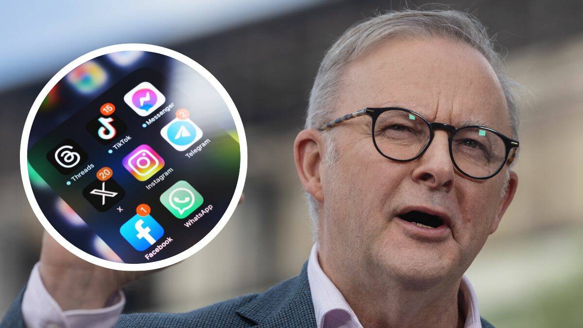 This week Prime Minister Anthony Albanese sympathised with calls for limits on children's access to social media. Picture by Marina Neil/ Shutterstock