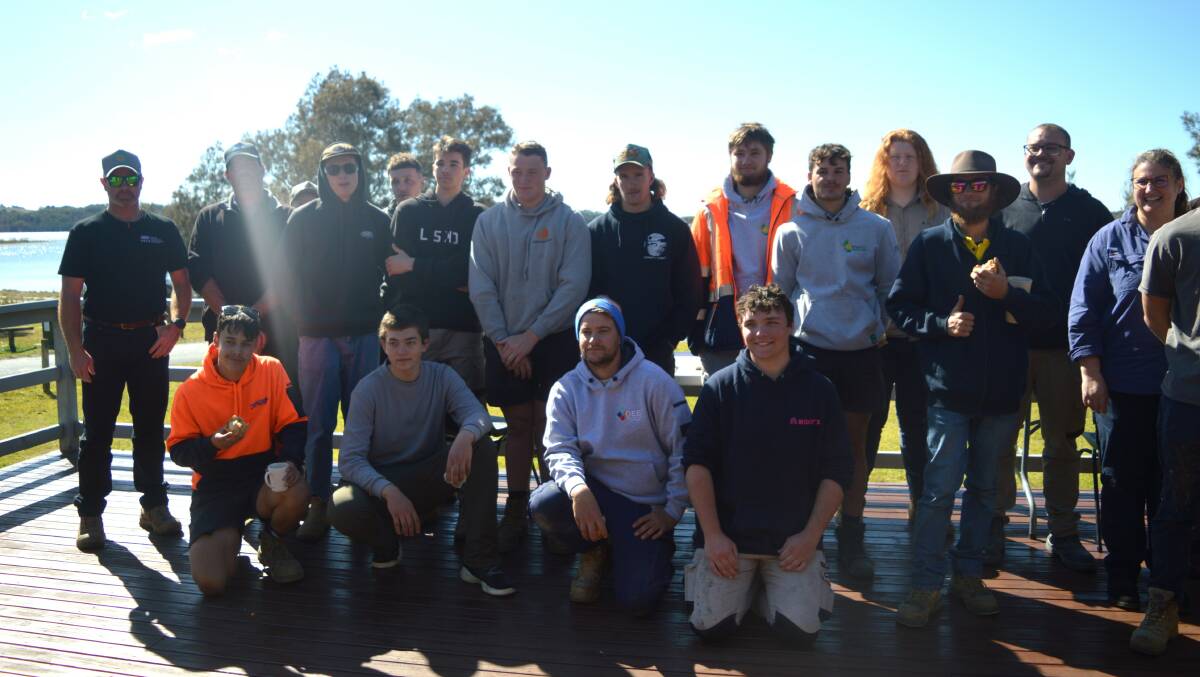 Electrical apprentices from Batemans Bay to Eden have started their training with the support of Repurposing for Resilience Eurobodalla and the National Electrical and Communications Association.