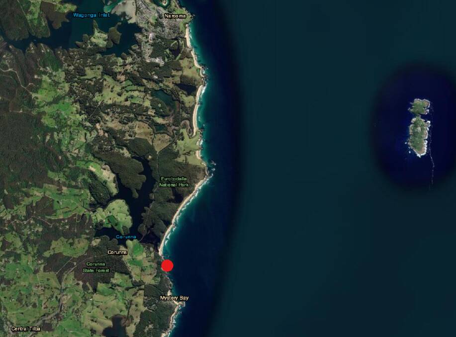 An earthquake shook Mystery Bay in the early hours of Friday, July 7. Picture by Earthquakes@GA