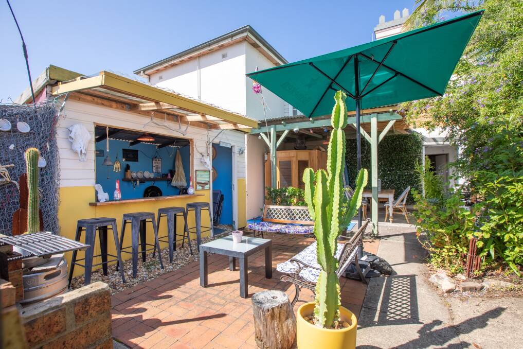 "We've had lots of fun nights down here," Robyn said of the BBQ area inspired by their travels to Mexico. Pictures supplied by Chris Wilson Real Estate - Eden