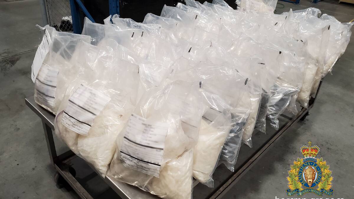 The drugs were destined for Victoria and NSW, police said. Picture by Australian Federal Police