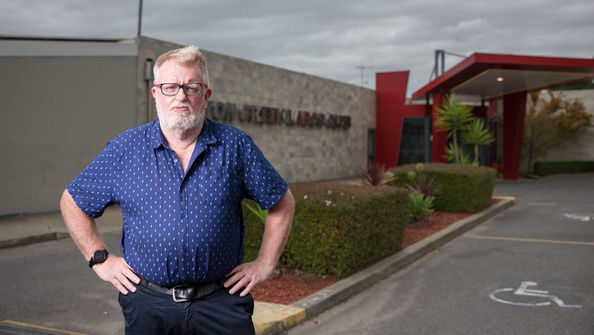 Bill Gemmell, chair of Weston Creek Community Group at the Weston Labor Club, would like to see wider consultation when making decisions about new housing options for the capital. Picture by Sitthixay Ditthavong