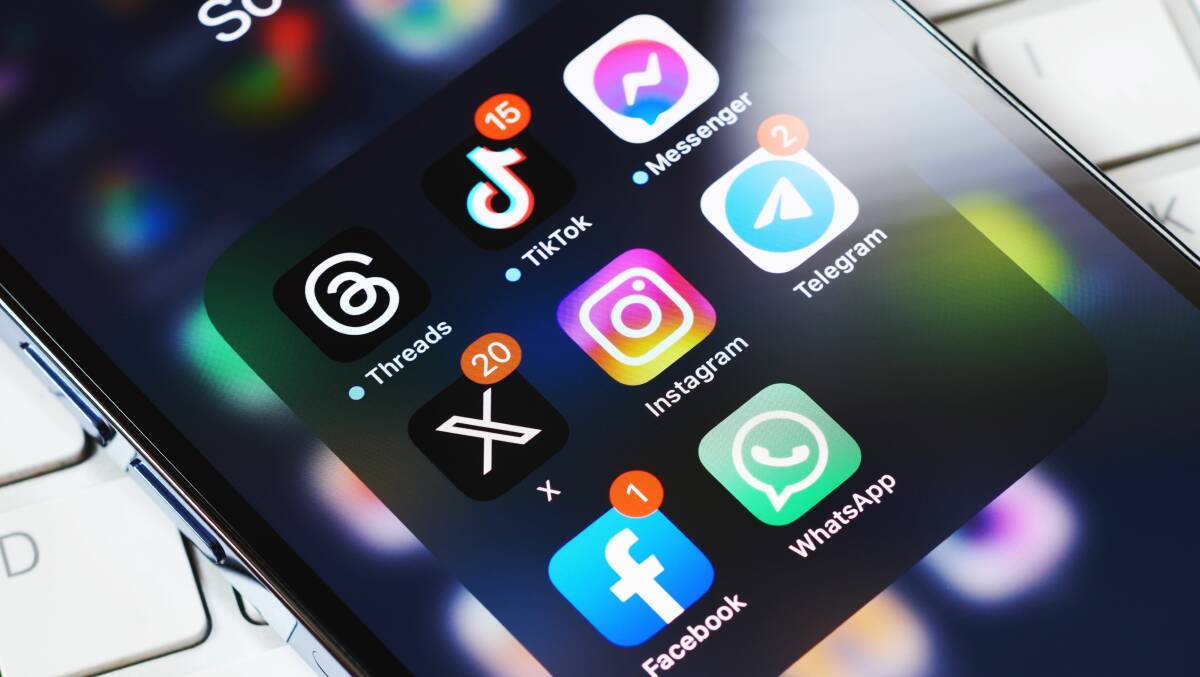Some of today's most popular social media apps. Picture Shutterstock