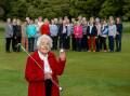 Jess Harris of Launceston, celebrates her 99th birthday at the Launceston Golf club.
Picture by Paul Scambler