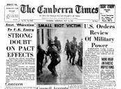 The front page of the paper on this day in 1961.