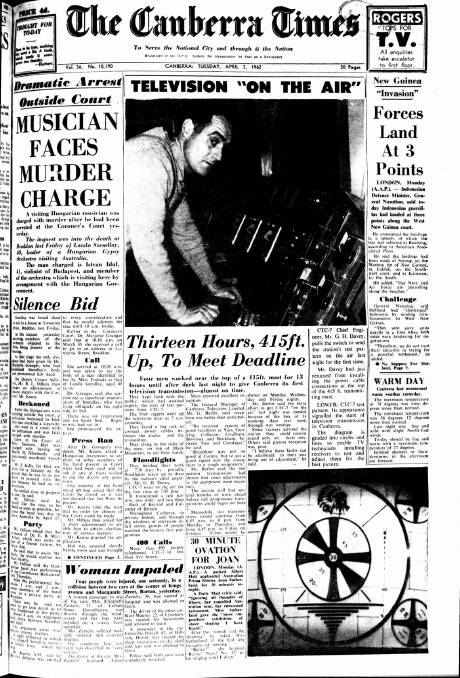 Times Past: April 3, 1962