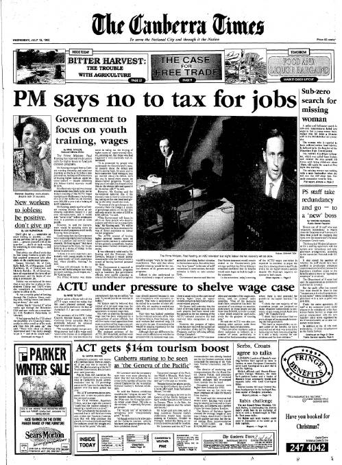 Times Past: July 15, 1992