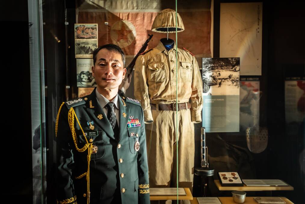 Items on display in the new Cold War exhibition from North and South Korea, Indonesia, Malaysia and Australia.