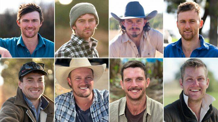 Eight single men are lining up for the 2025 series. Pictures by Farmer Wants a Wife