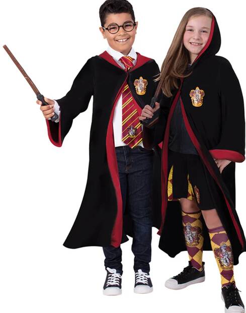 Harry Potter or Hermione Gryffindor costume. Photo supplied by CostumeBox.