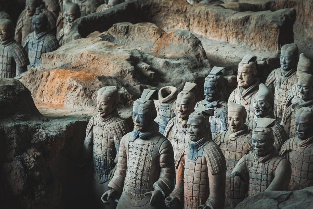 Terracotta Army. Photo by Shutterstock. 