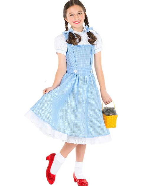 Dorothy from The Wonderful Wizard of Oz. Photo supplied by CostumeBox.