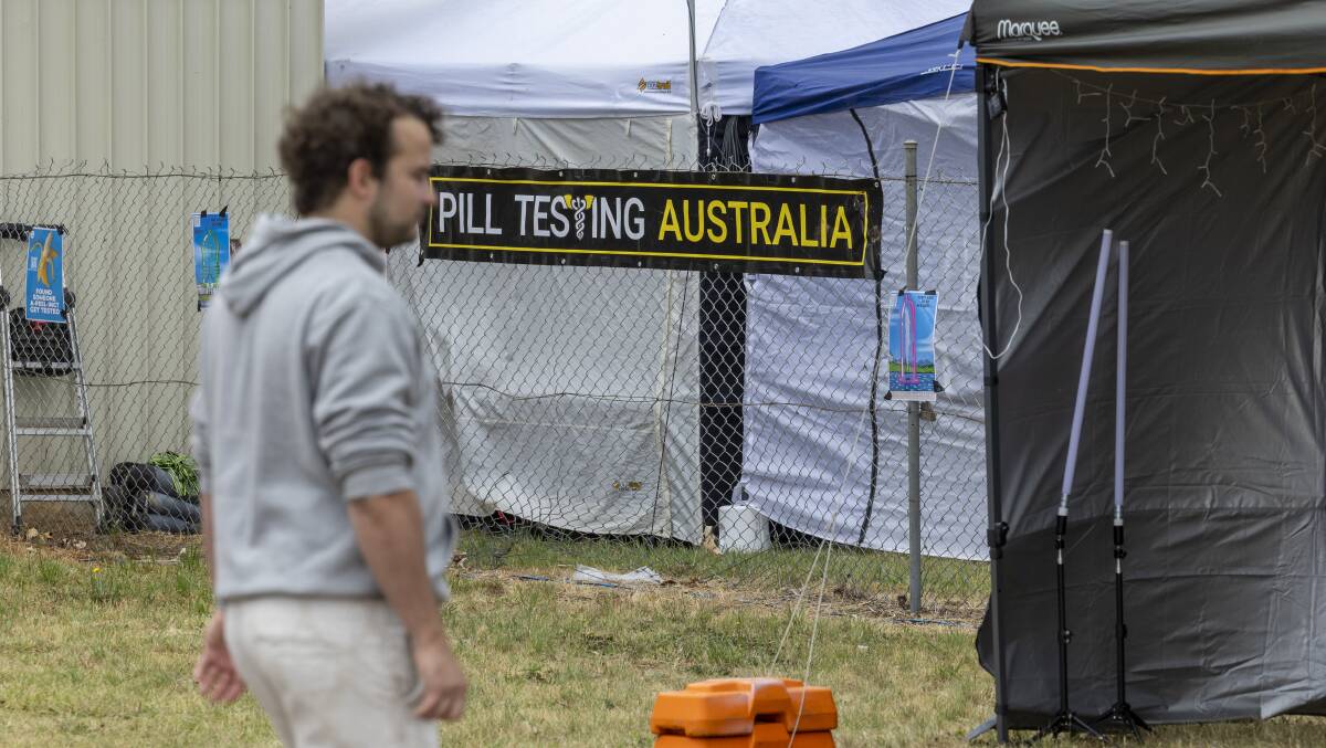 Most Australians now support pill testing, pioneered by the ACT. Picture by Gary Ramage