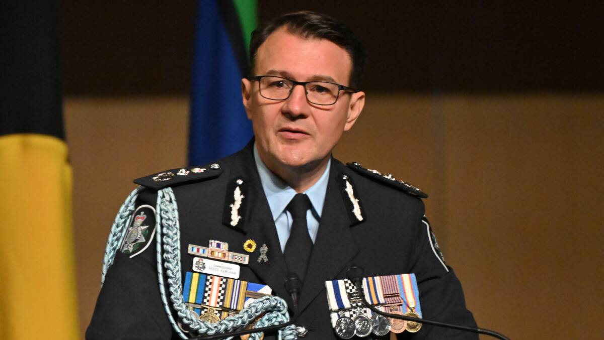 AFP Commissioner Reece Kershaw has paid tribute to the more than 500 members who responded to and investigated the MH17 crash. Picture by AAP