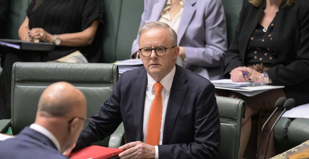 Anthony Albanese stands by his decision to change immigration rules to stop foreign nationals with strong ties to Australia from being deported. Picture by Keegan Carroll