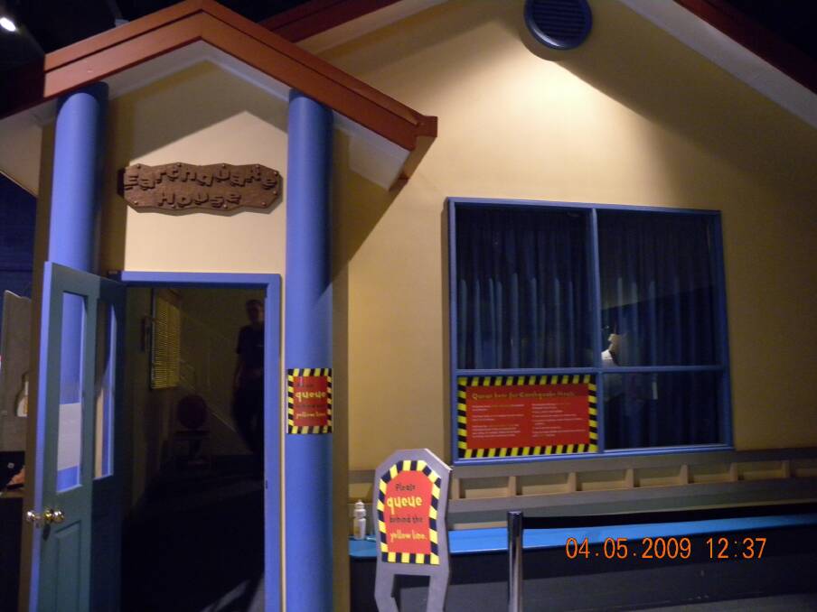 The Earthquake House is the latest in a series of exhibits over the last 35 years.