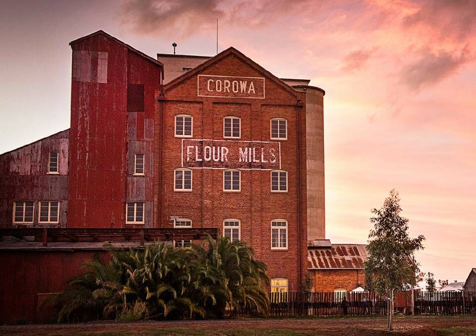 The historic Corowa flour mill bought for one dollar in 2010. Picture supplied