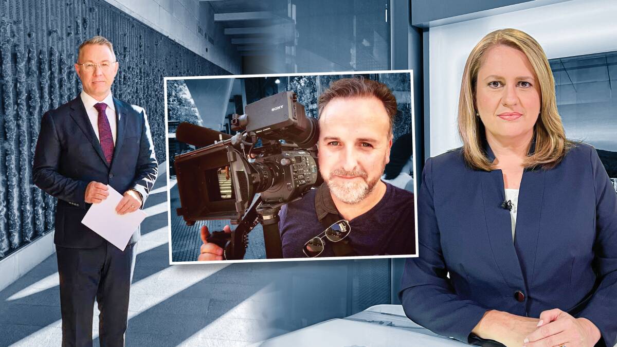 Craig Allen, Greg Nelson and Narda Gilmore are all leaving ABC Canberra. Pictures supplied 