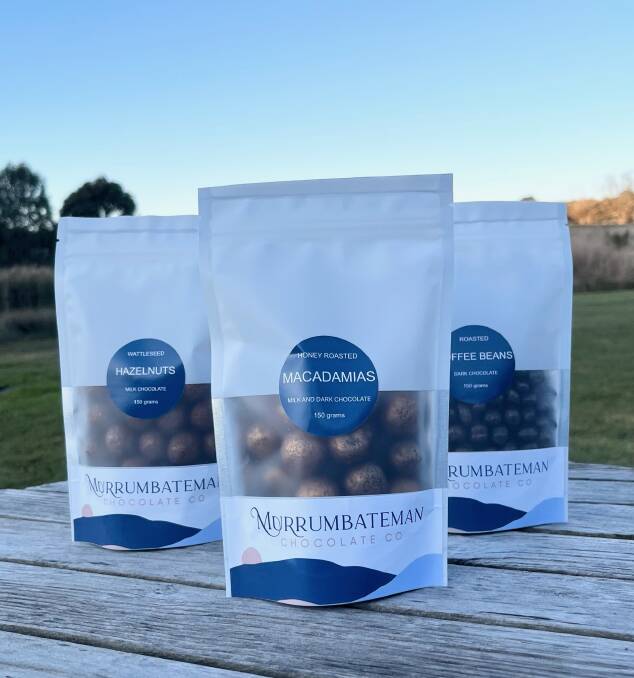 Some of the new Murrumbateman Chocolate Company range. Picture: Supplied