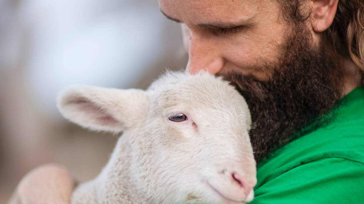 Little Oak Sanctuary co-founder James Luke. The sanctuary is currently caring for more than 300 rescued farm animals including sheep, cattle, horses, pigs and roosters. Picture supplied 