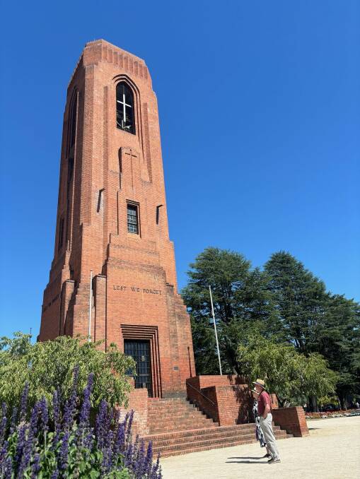 The carillon in Bathurst. Picture supplied 
