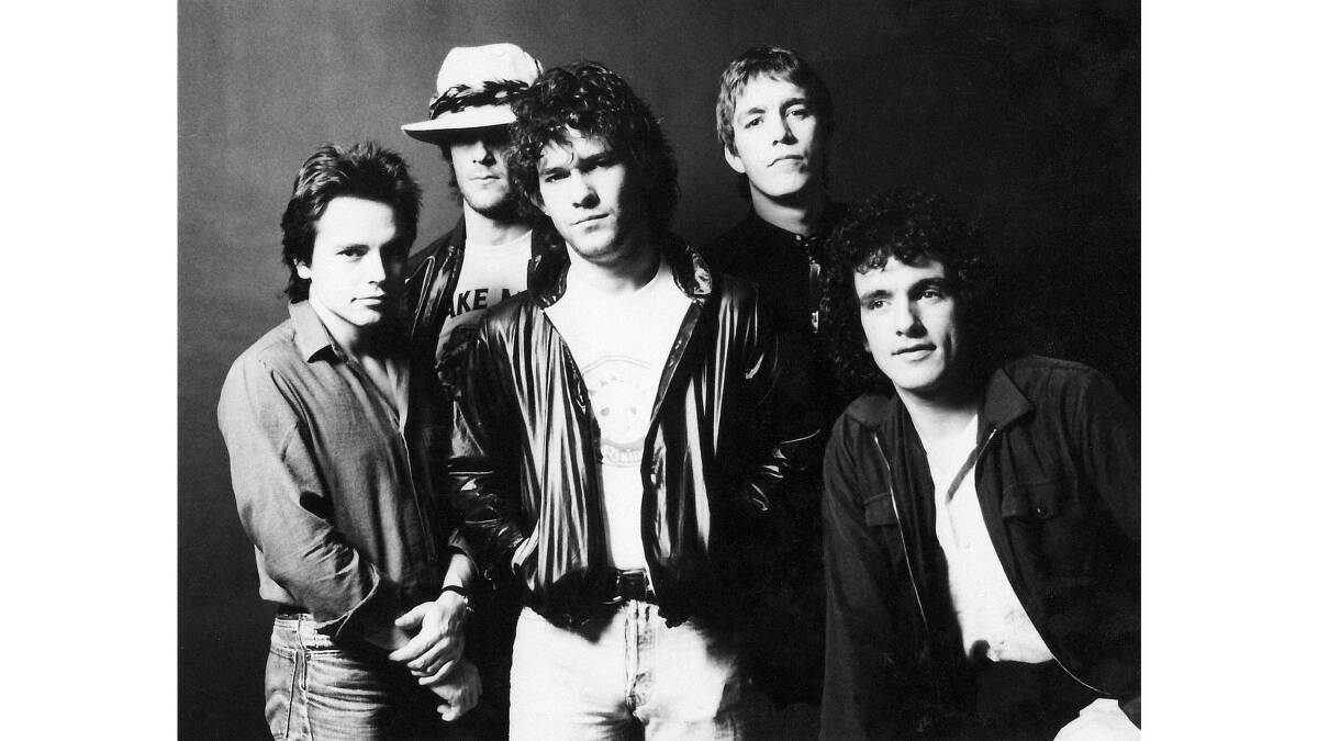Cold Chisel in 1980. Picture supplied 