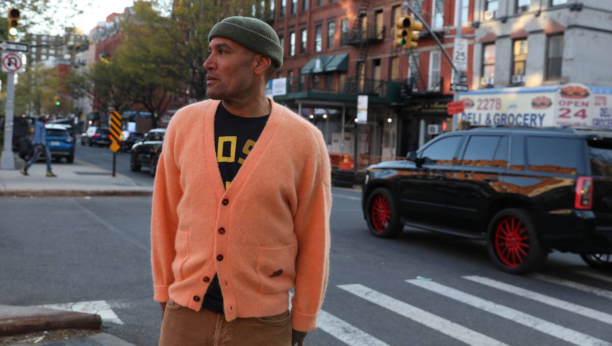 Ben Harper, in New York City, is headlining Summersalt in Canberra in January. Picture by Michael Halsband