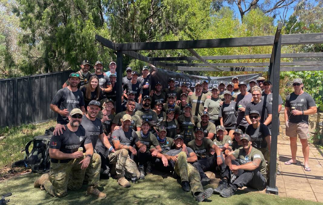The 2023 Special Forces Challenge recruits. Picture supplied