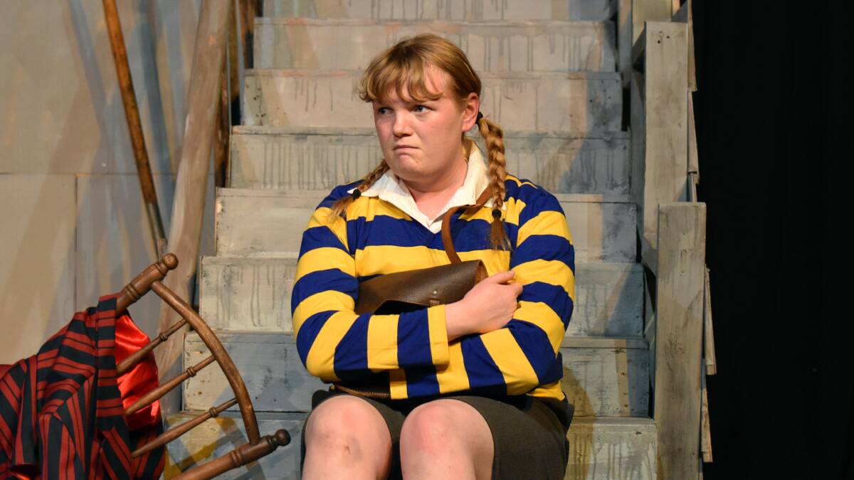 Winsom Ogilvie plays Piggy. Picture by Eve Murray
