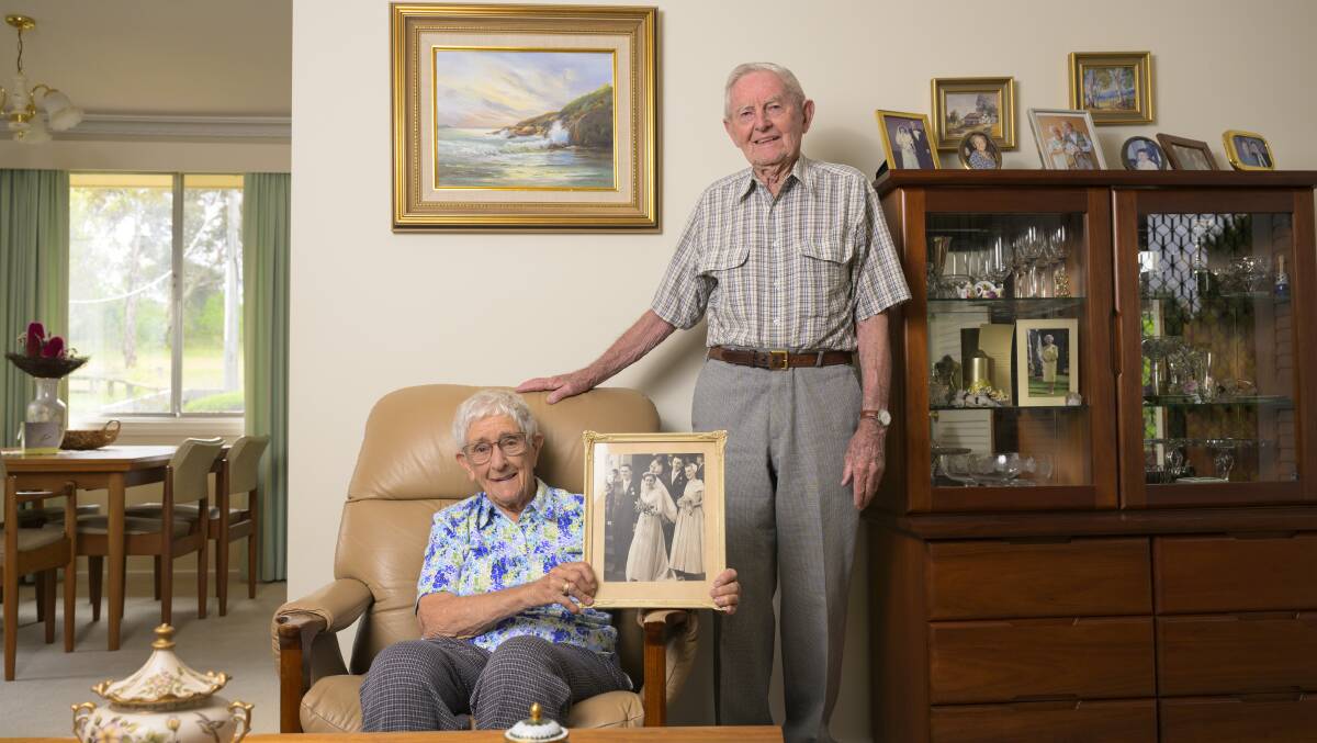 Jim and Norma Lole at home in Farrer. Picture by Keegan Carroll