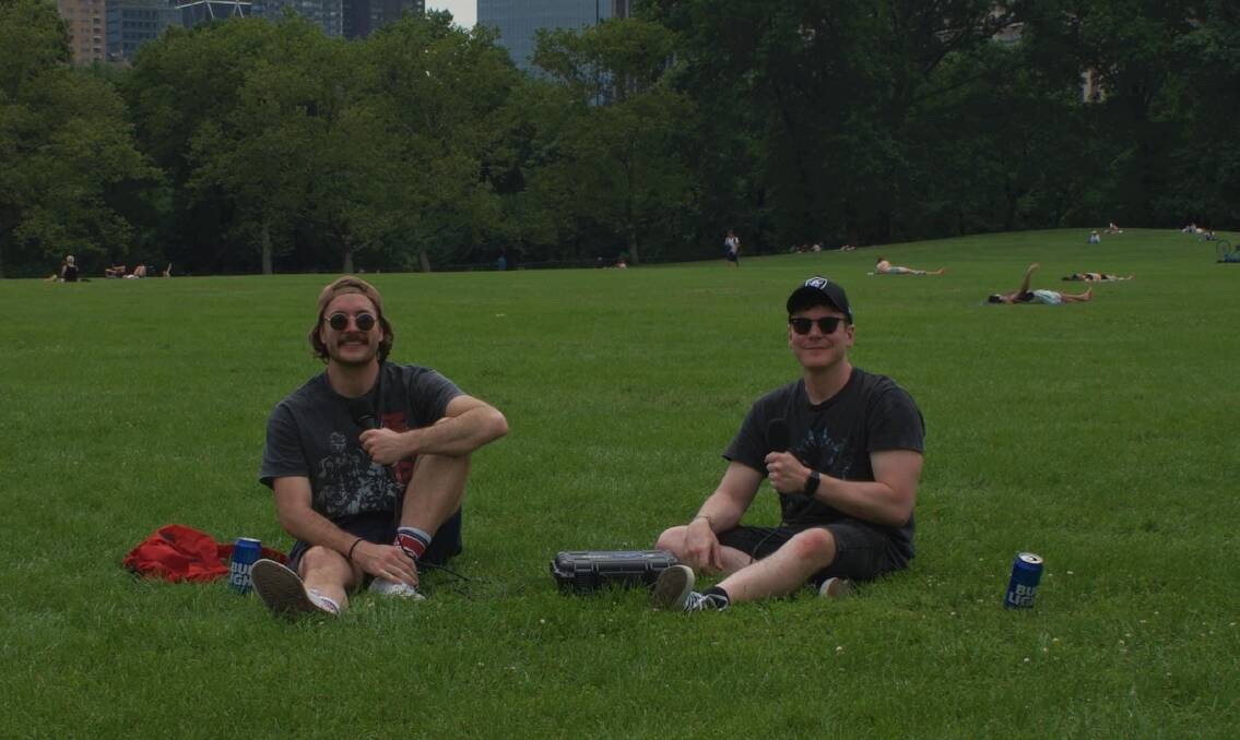 Chilling in Central Park. Picture supplied 