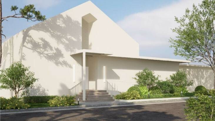 A render of what the funeral home in Canberra will look like. Picture supplied 