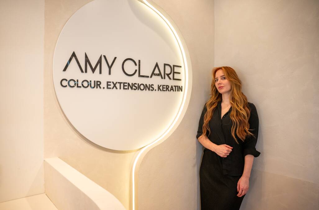 Amy Clare "Clarey" Holder has opening her dream salon in Wright. Picture by Sitthixay Ditthavong